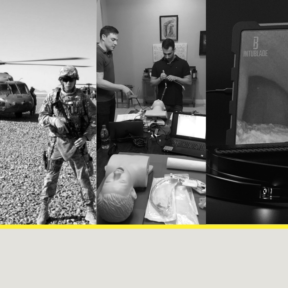 Combat Medic journey - from battlefield to building IntuBlade